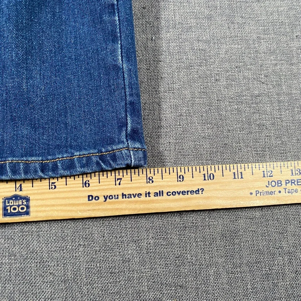 Levi's 511 Slim Fit Jeans Mens W42 L32 Blue Stretch Denim 04511-1163
